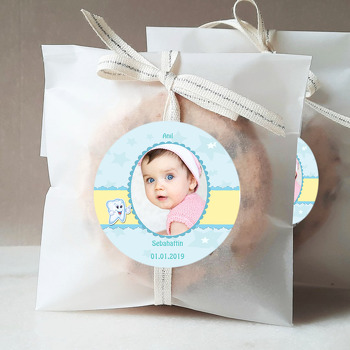 Erkek Bebekler İçin Diş Buğdayı Sticker