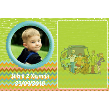 Scooby Doo 2 Temalı Magnet Notluk
