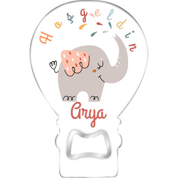 Fil ile Hoşgeldin Temalı Balon Magnet Açacak