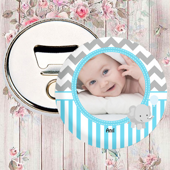 Fil Temalı Fotoğraflı Magnet Açacak