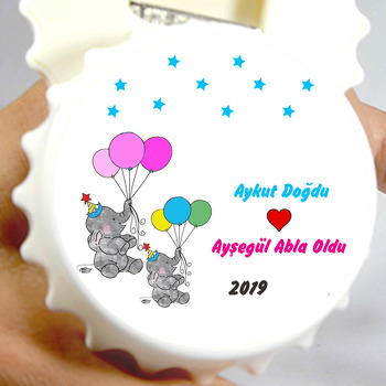 Filler Temalı Kapak Şekilli Magnet Açacak
