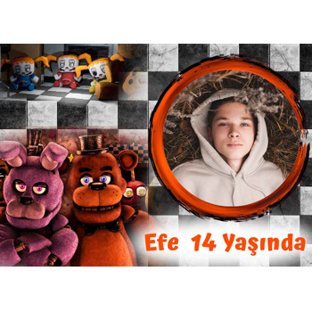 Five Nights At Freddys Temalı Doğum Günü Amerikan Servis