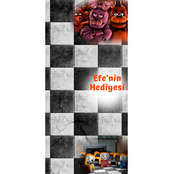 Five Nights At Freddys Temalı Hediyelik Kart