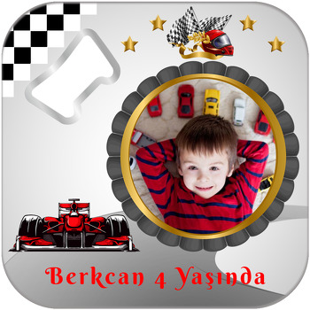 Formula 1 Temalı Kare Magnet Açacak