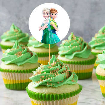 Frozen Elsa Ve Anna Temalı Kürdan Süs