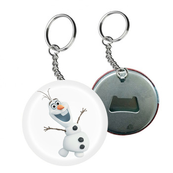 Frozen Olaf Temalı Arkası Açacak Anahtarlık