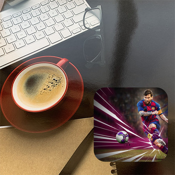 Futbol Temalı Bardak Altlığı