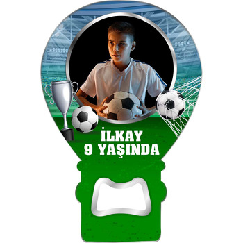 Futbolcu Kupa Temalı Balon Magnet Açacak
