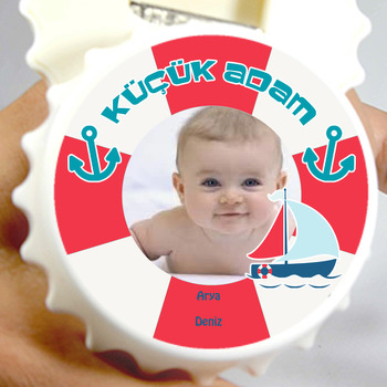 Gemili Kapak Şekilli Magnet Açacak