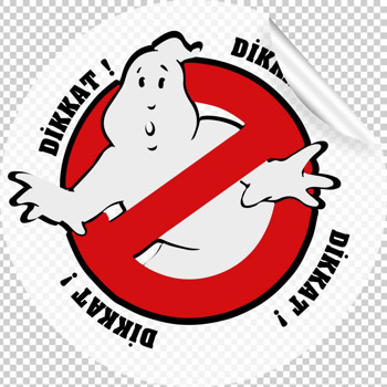 Ghostbusters Temalı Araç Sticker