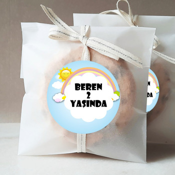 Gökkuşağı Temalı Sticker