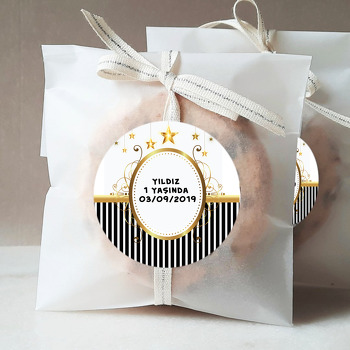 Gold Star  Temalı Sticker