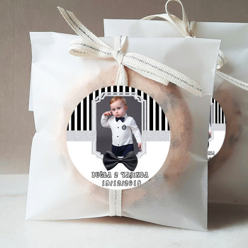 Gri Papyon Temalı Resimli Sticker