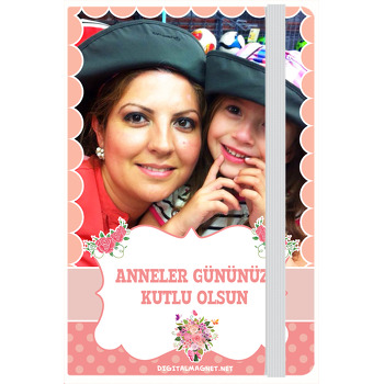 Gül Temalı Anneler Günü Kişiye Anı Özel Defteri
