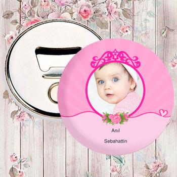 Gül Temalı Fotoğraflı Magnet Açacak