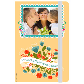 Gül Temalı Kişiye Anı Özel Defter