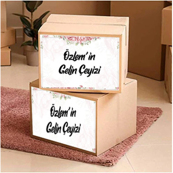 Güller ile Dalları Temalı Sticker