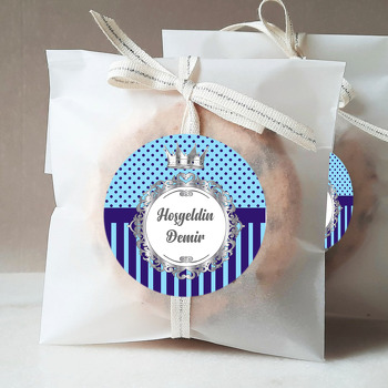 Gümüş Çerçeve Temalı Sticker