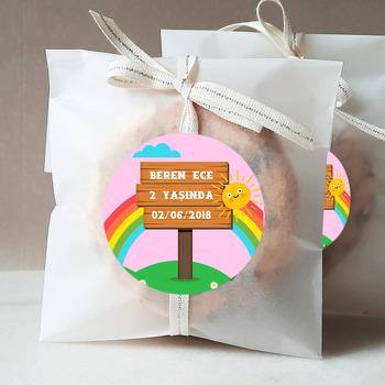 Güneş Temalı Sticker
