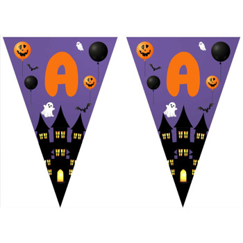 Halloween ile Hayaletler Temalı Parti Banner