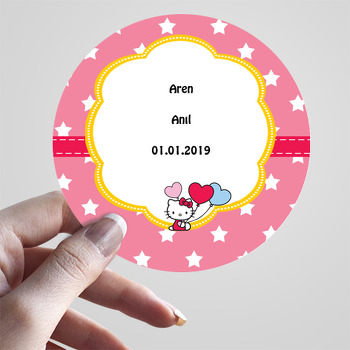 Hello Kitty Temalı Sticker