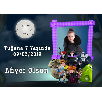 Hotel Transylvania Temalı Doğum Günü Amerikan Servis