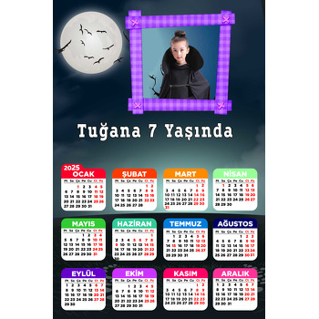 Hotel Transylvania Temalı Takvim Magnet