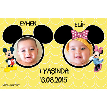 İkizler Temalı Magnet
