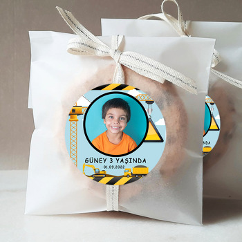İnşaat Temalı Sticker