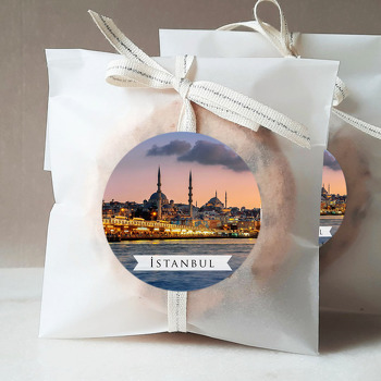 İstanbul Şehirler Temalı Sticker