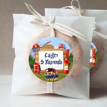 İtfaiye Temalı Parti Sticker