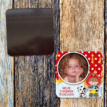 İtfaiyeci Temalı Magnet