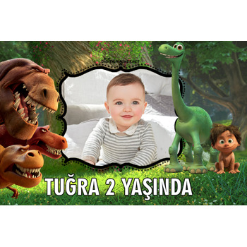 İyi Bir Dinazor Temalı Doğum Günü Magnet