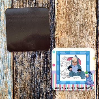 İyor Temalı Kare Magnet