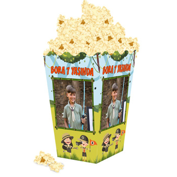 İzci Çocuklar Temalı Popcorn Kutusu