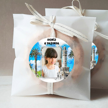 İzmir Saat Kulesi Temalı Sticker