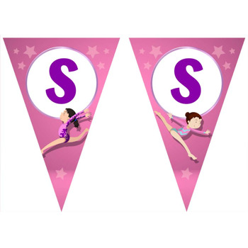 Jimnastik Temalı Parti Banner