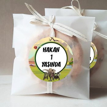 Jurassic World Dinozorlar Temalı Parti Sticker