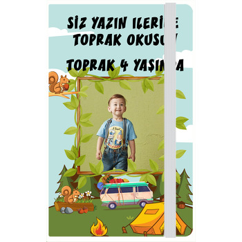 Kamp Temalı Doğum Günü Anı Defteri