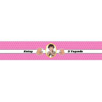 Kapibara Temalı Su Şişesi Sticker