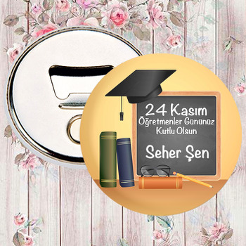 Kara Tahta ve Kitaplar ile Öğretmenler Günü Temalı Magnet Açacak