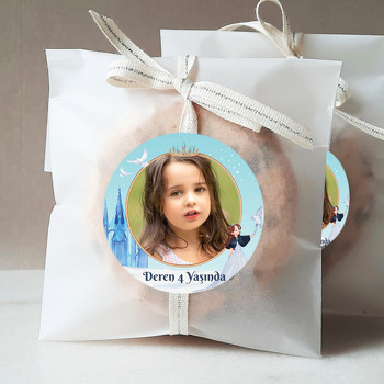 Karlar Prensesi Temalı Sticker