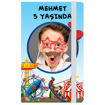Karnaval Temalı Doğum Günü Anı Defteri