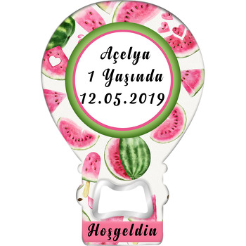 Karpuz Temalı Balon Magnet Açacak