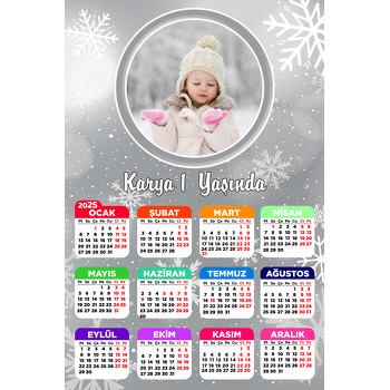 Kartanesi Temalı Takvim Magnet