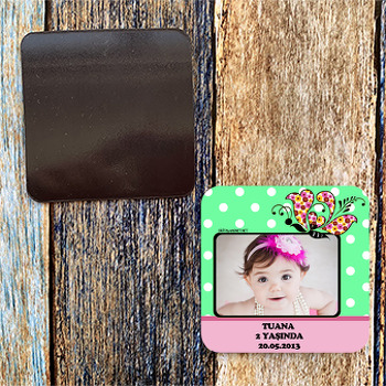 Kelebek Çerçeveli Magnet