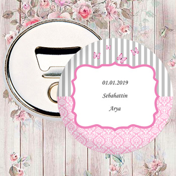 Kelebek Temalı Magnet Açacak