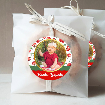 Kiraz Temalı Sticker