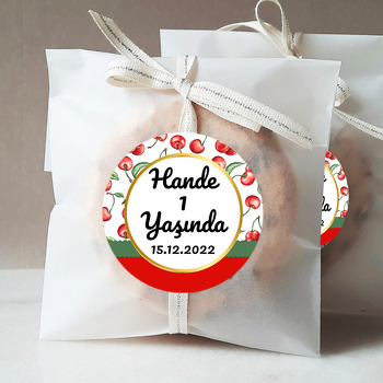 Kiraz Temalı Sticker