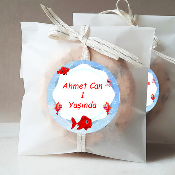Kırmızı Balık Temalı Sticker